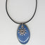 Sunshine Over Blue Lake Pottery Pendant