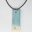 Tropical Beach With Starfish Pottery Pendant