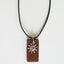 Sunshine Over Island Mud Pottery Pendant