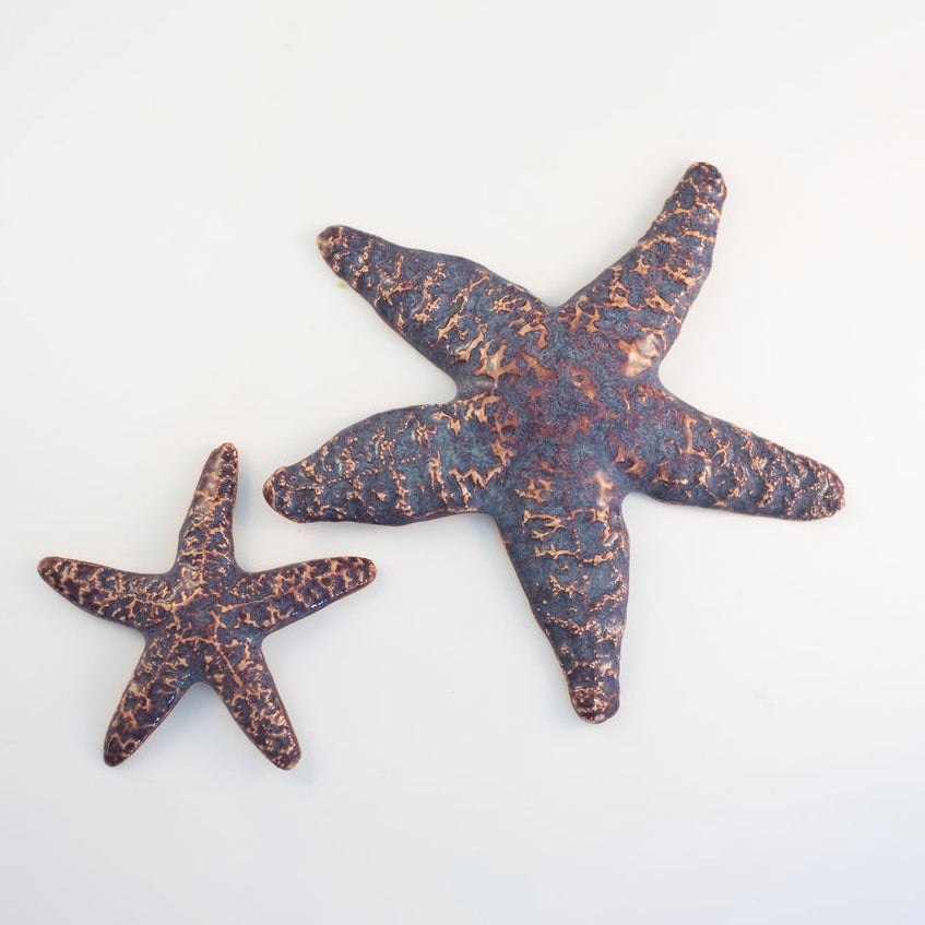 Pottery Starfish - Large & Medium