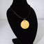 Happy Sunflower Pottery Pendant