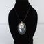 Dragonfly In The Night Sky Pottery Pendant