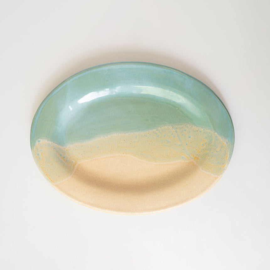 Oval Coastal Calm Platter