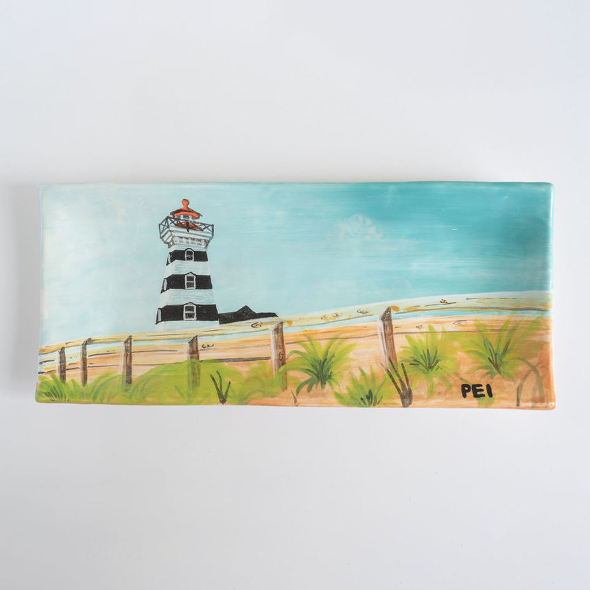 Lighthouse on the Beach Platter