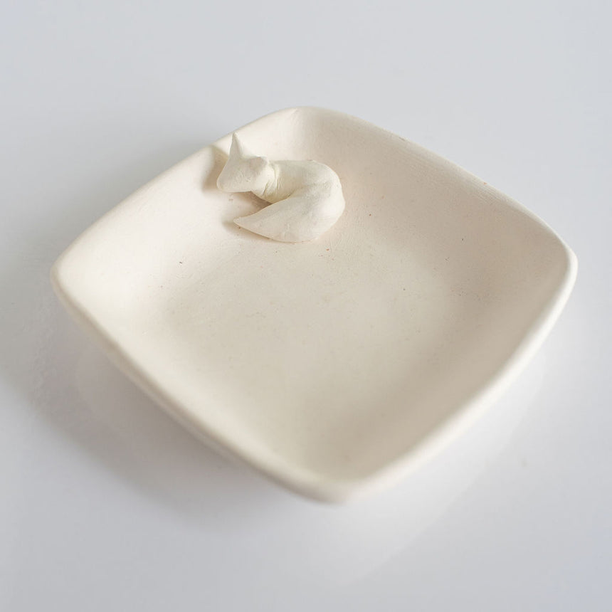Handmade Fox Dish
