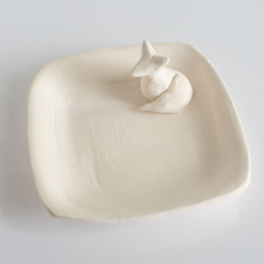 Handmade Fox Dish