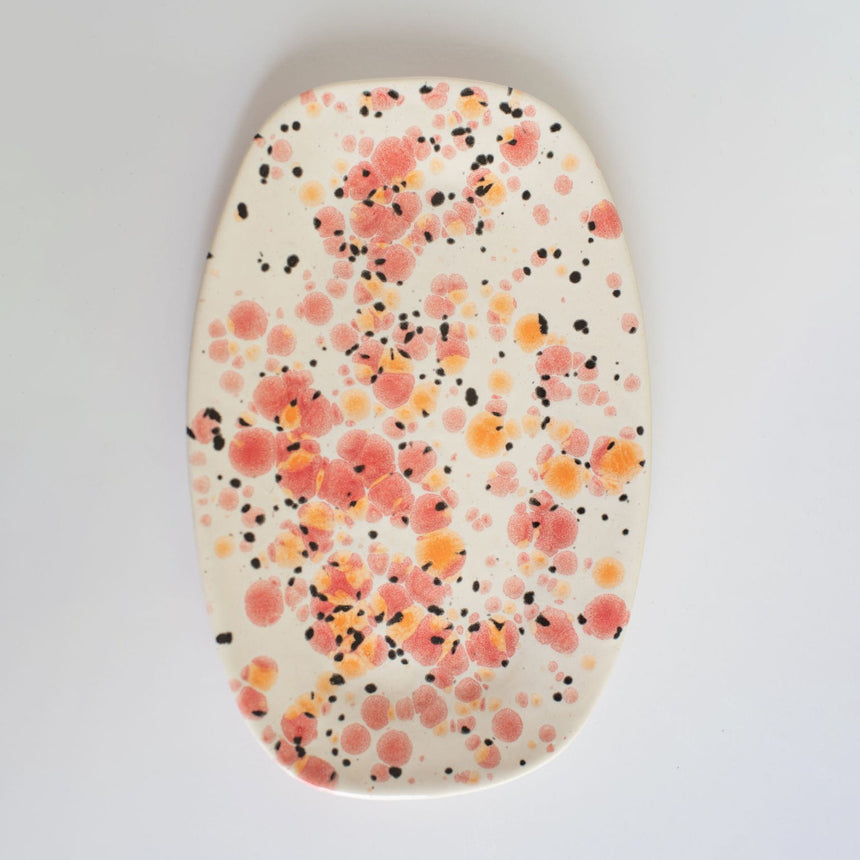 Cherry Blossom Crystal Burst Platter